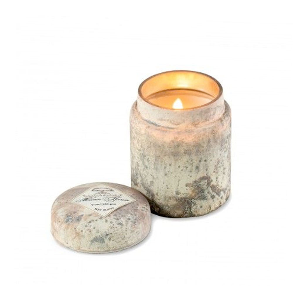 Mountain Fire Glass Candle Pot—Manor House