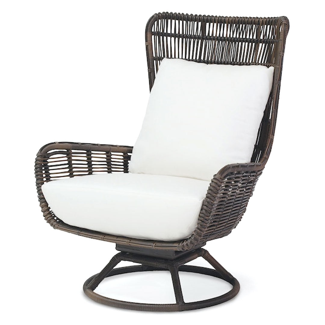 Sorrento Outdoor Swivel Chair, Uttermost - RSVP Style