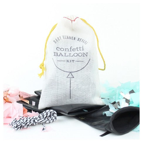 Baby Gender Reveal Confetti Balloon Kit - RSVP Style