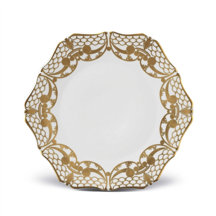 Alencon Gold Dinner Plate - RSVP Style