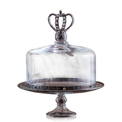 Crown Cake Stand - RSVP Style