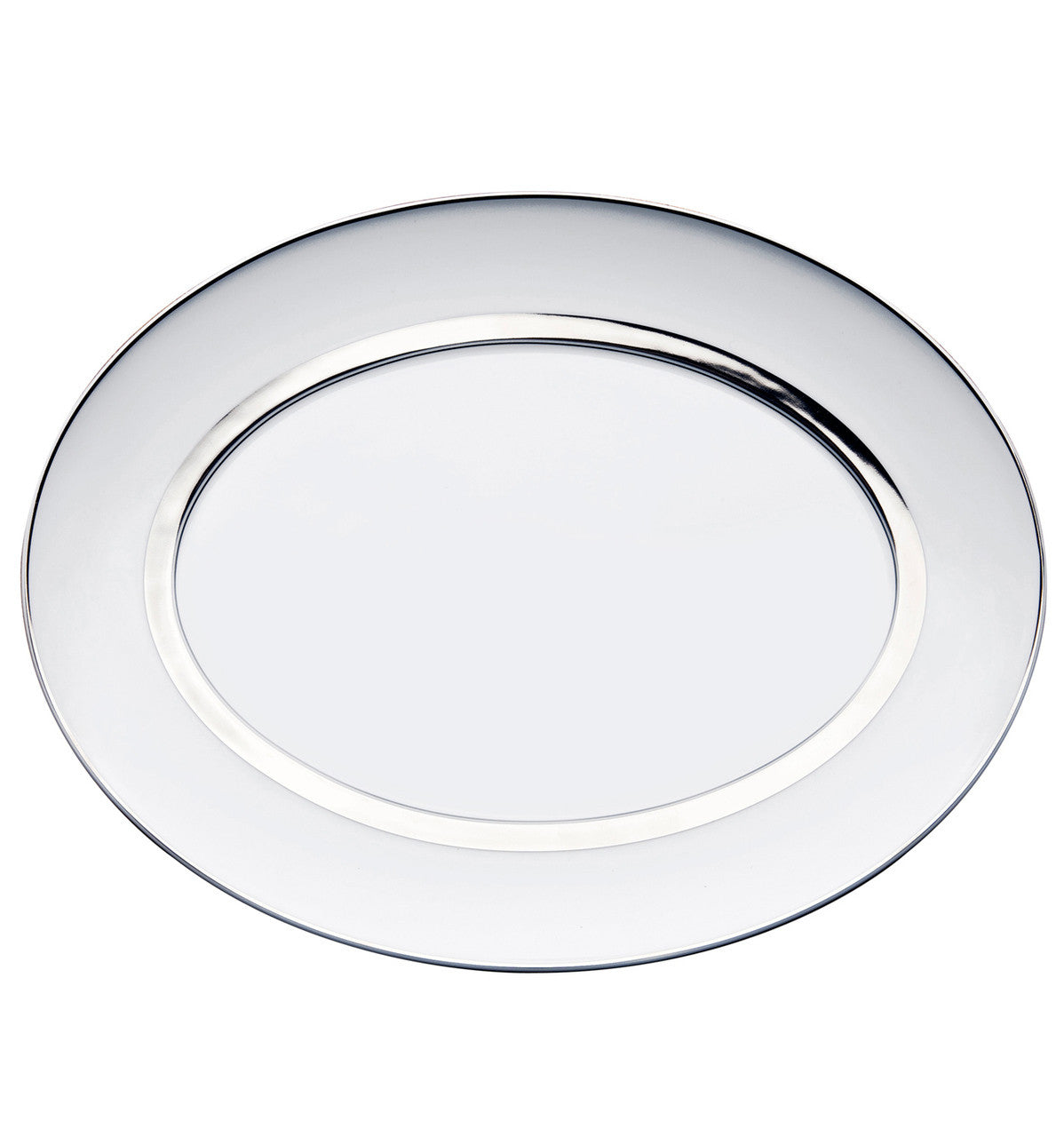Domo Platina Small Oval Platter - RSVP Style