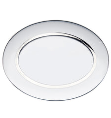 Domo Platina Small Oval Platter - RSVP Style