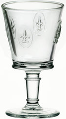 Fleur de Lys Wine Glass - RSVP Style