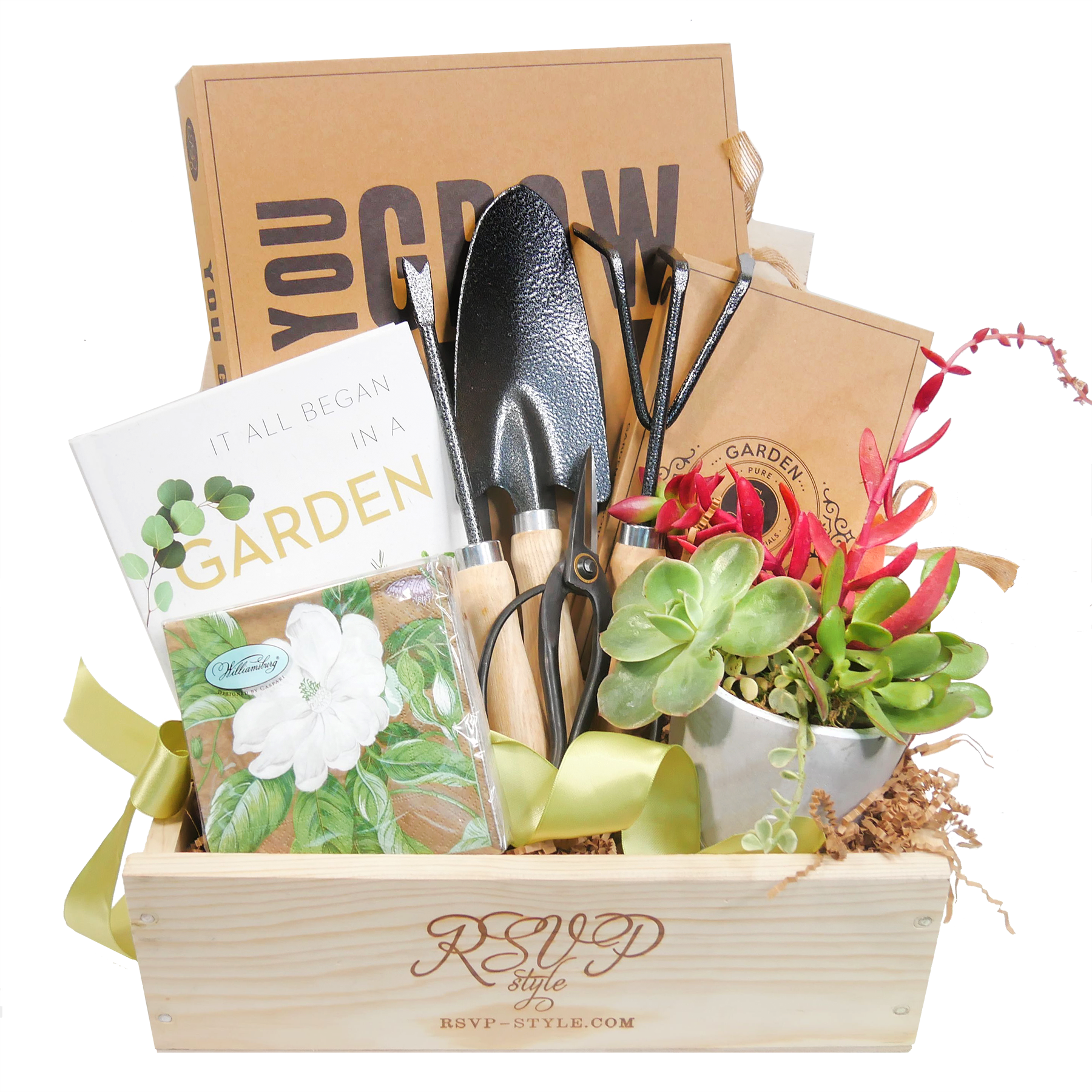 Green Thumb – Gardening Gift Basket, RSVP Style - RSVP Style