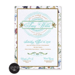 Love is in Bloom Bridal Shower Invitation - RSVP Style