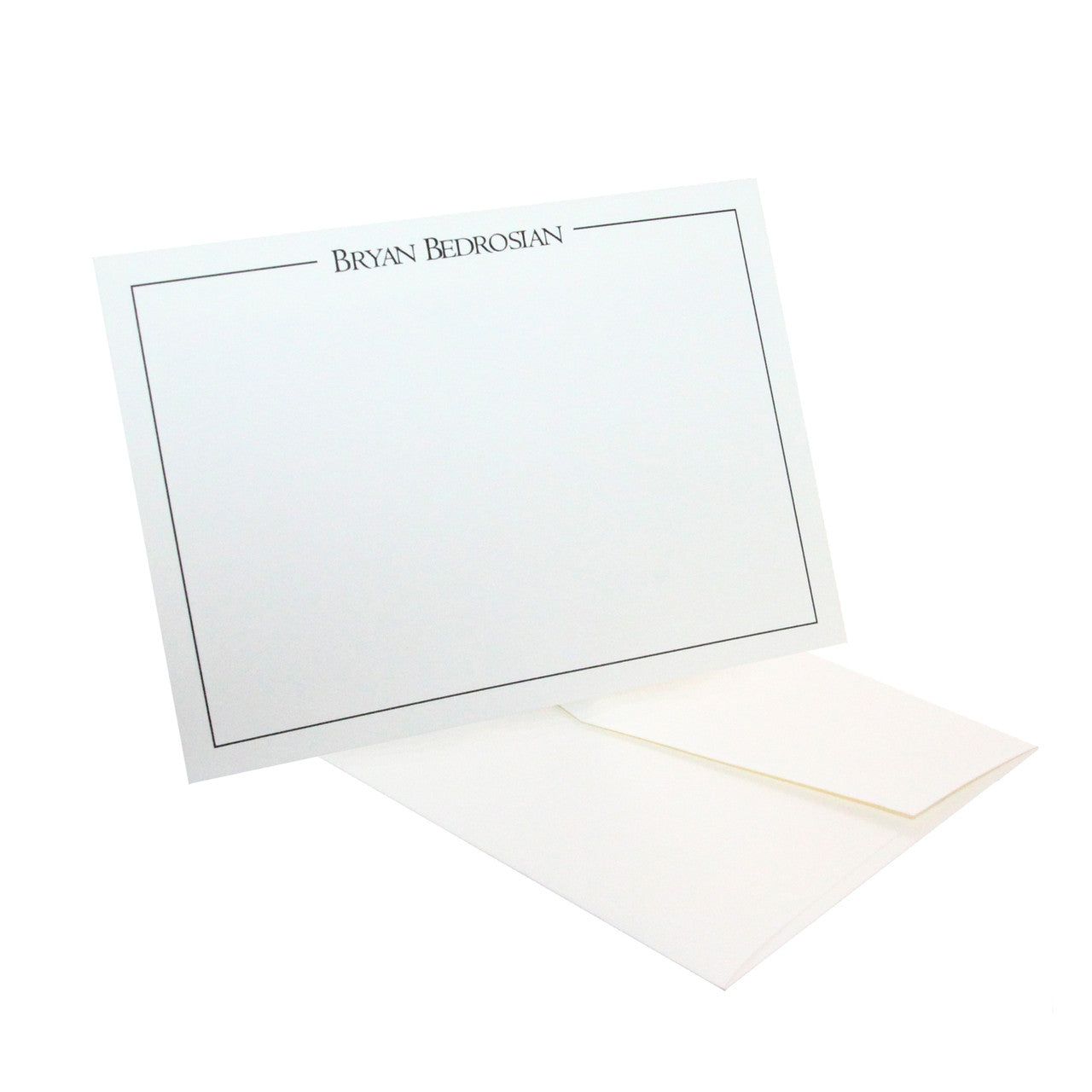 Men's Personalized Stationery - RSVP Style