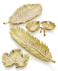 New Leaves Medium Magnolia Leaf Platter - RSVP Style