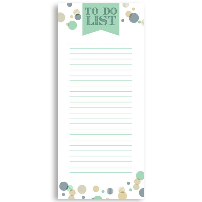 Customized Notepad Gift Set Ribbon To Do List - RSVP Style