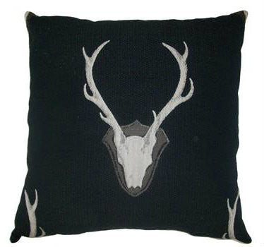 Uncle Buck Throw Pillow  |  Black - RSVP Style