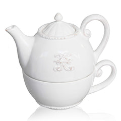 Vaux le Vicomte Teapot with Cup - RSVP Style