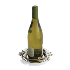 White Orchid Wine Coaster - RSVP Style
