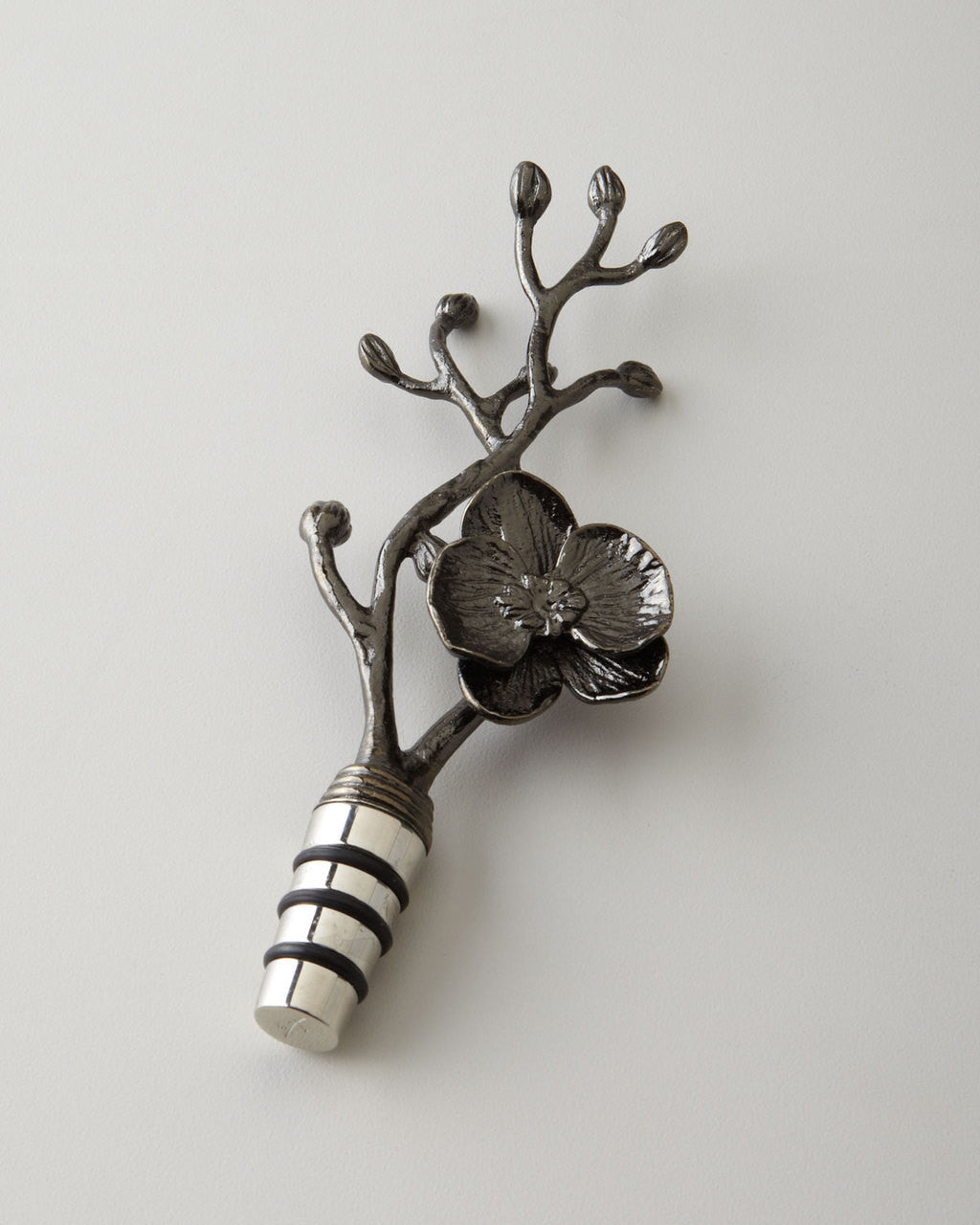 Black Orchid Wine Stopper - RSVP Style