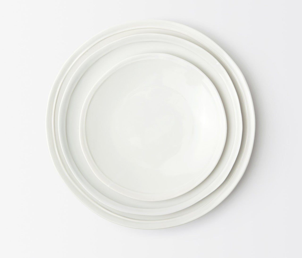 Ariana White Salad Plate - RSVP Style