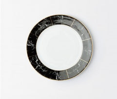 Eleni Black Marble Dinner Plate - RSVP Style