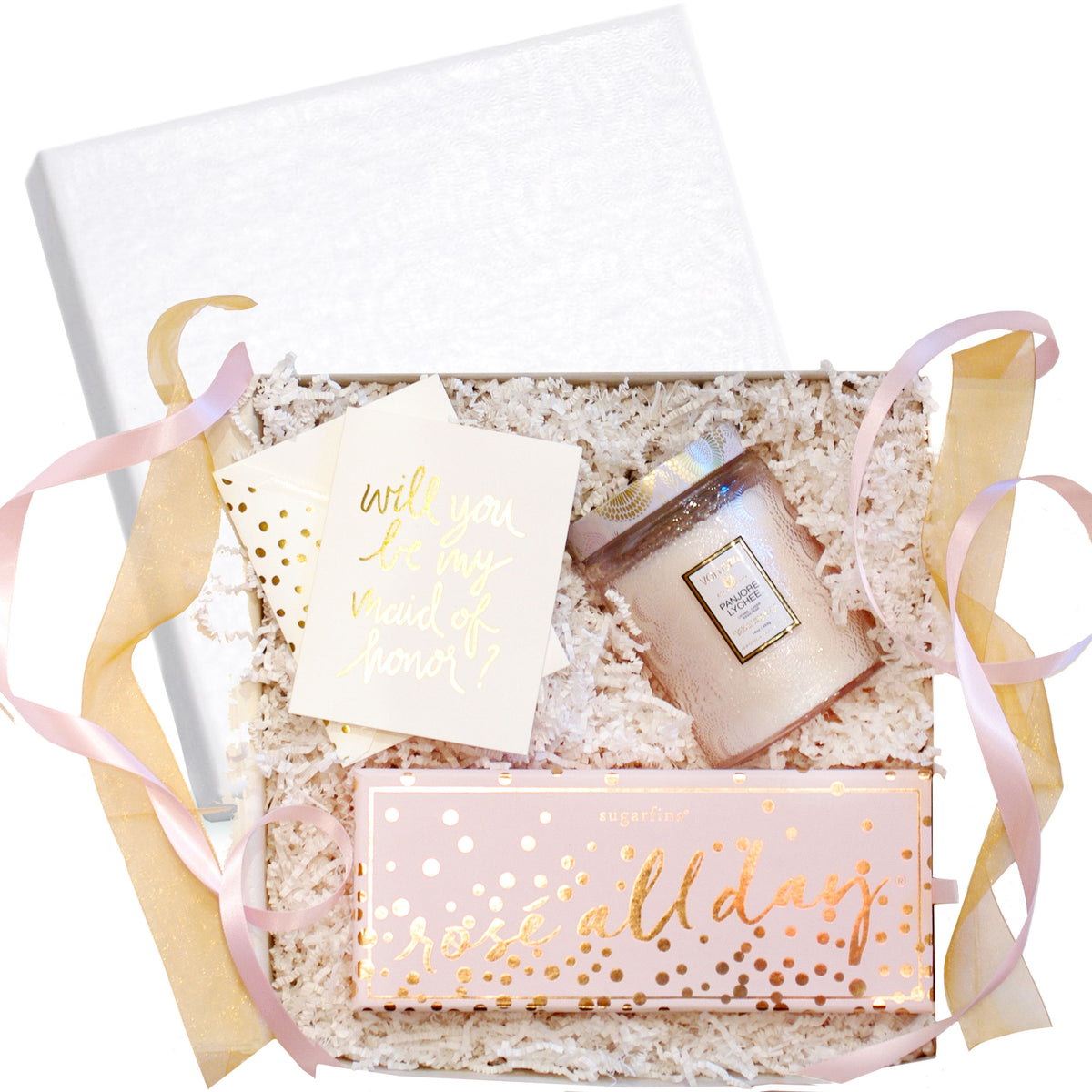 "Be My Bridesmaid" Gift Box - RSVP Style