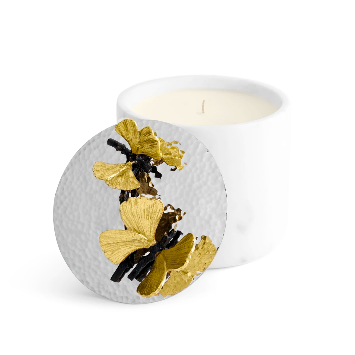 Butterfly Ginkgo Marble Candle, Michael Aram - RSVP Style