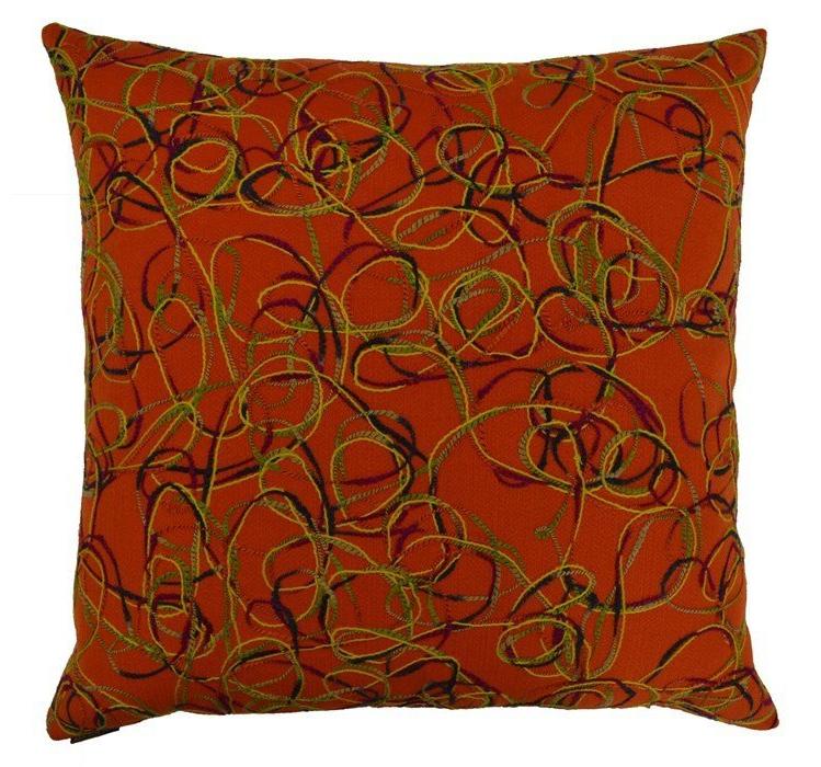 Scramble Throw Pillow | Carrot - RSVP Style