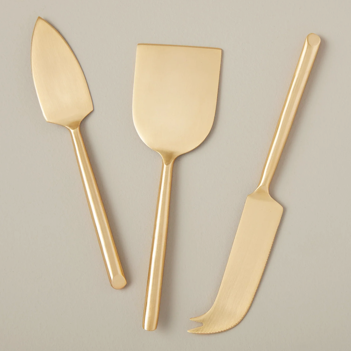 Gold Cheese Knife Set, RSVP Style - RSVP Style