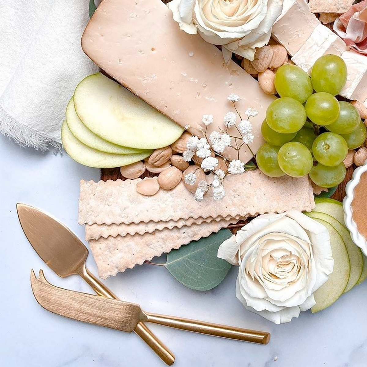 Gold Cheese Knife Set – RSVP Style