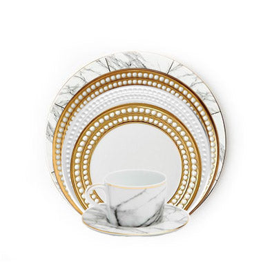 Eleni Perlee 6 Piece Marble Place Setting - RSVP Style