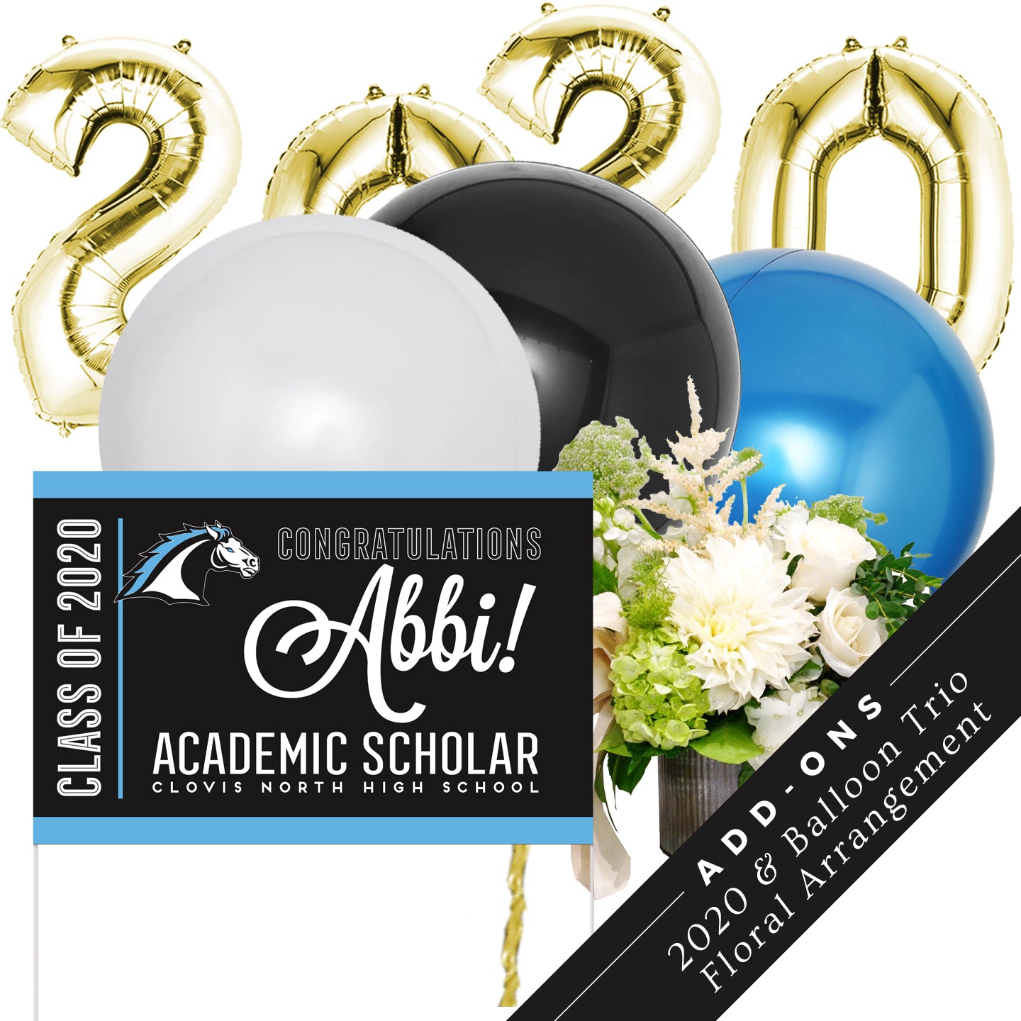 Shout Out Graduation Yard Sign - RSVP Style