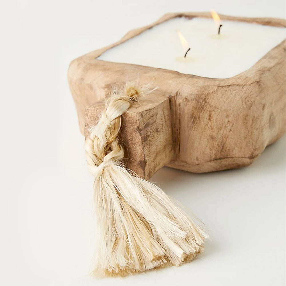 Driftwood Candle Tray—Large - RSVP Style