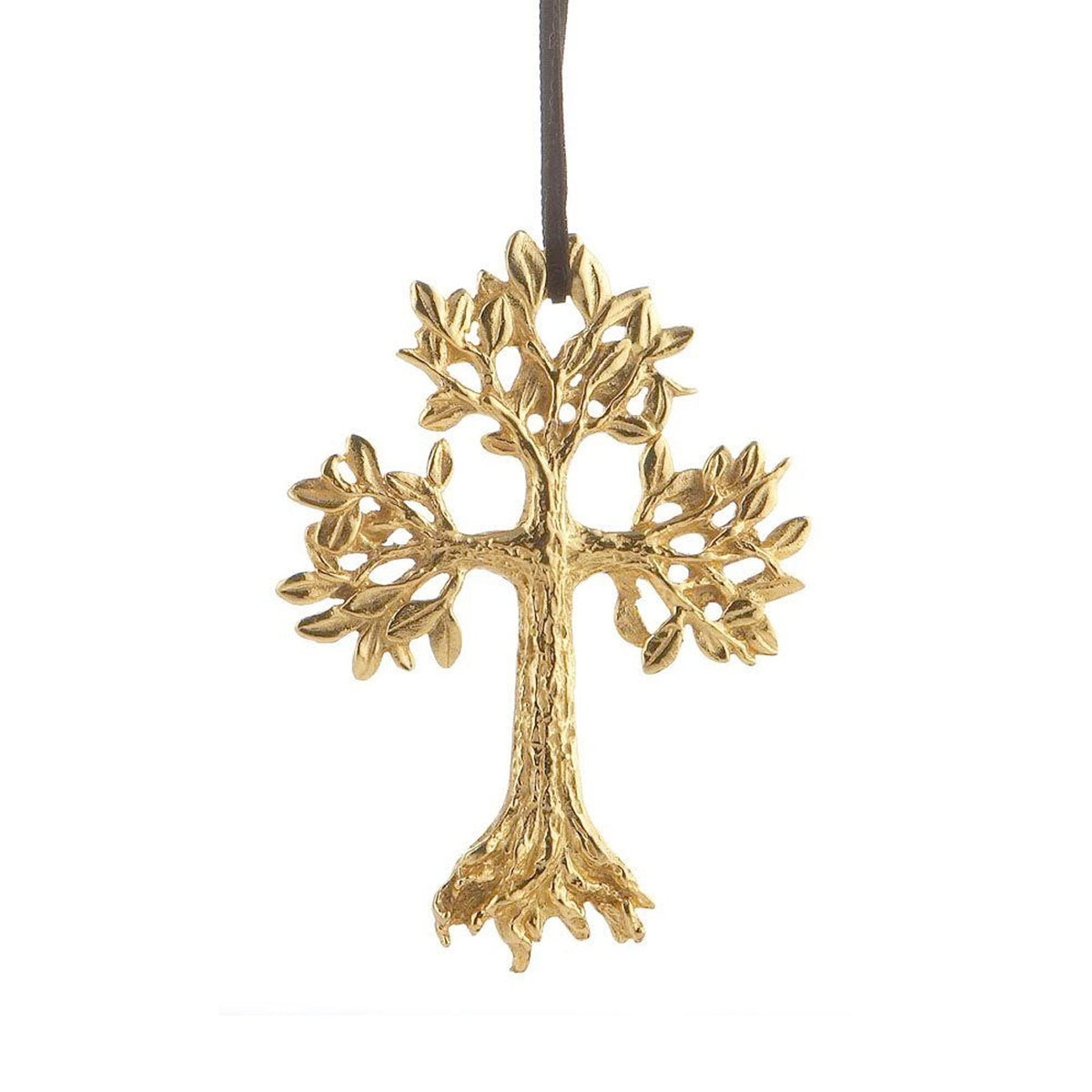Leafy Cross Ornament - RSVP Style