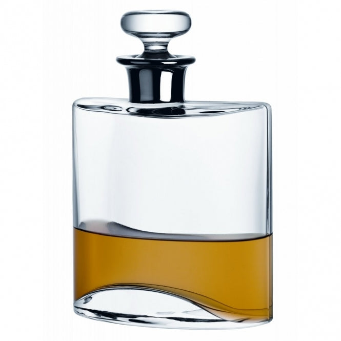 Flask Decanter with Silver Neck - RSVP Style