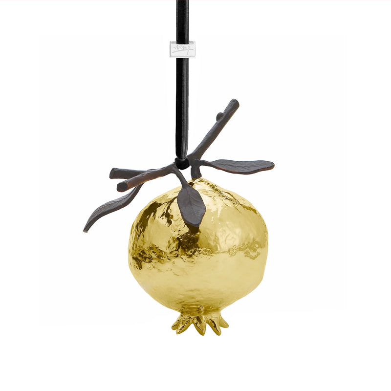 Golden Pomegranate Ornament, Michael Aram - RSVP Style