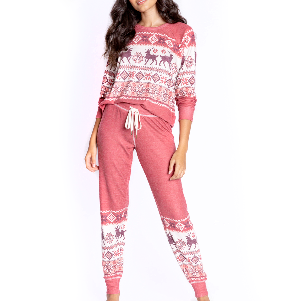 Rudolph's Crew Matching Family Pajama Set, PJ Salvage - RSVP Style