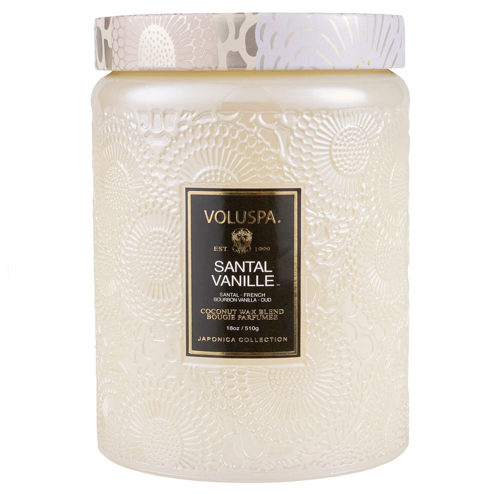 Santal Vanille  ·  Large Jar Candle - RSVP Style
