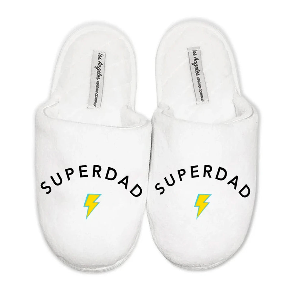 Superdad Slippers - RSVP Style