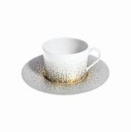 Souffle D'or Tea Cup and Saucer Plate 8.7" - RSVP Style