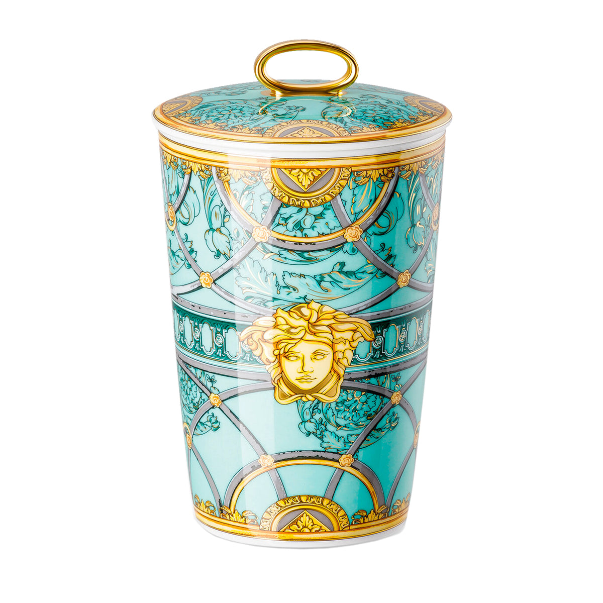 Versace Scala del Palazzo Verde Scented Candle Pot, Versace - RSVP Style