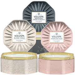Voluspa Octagon Tin Candle—Assorted, RSVP Style - RSVP Style